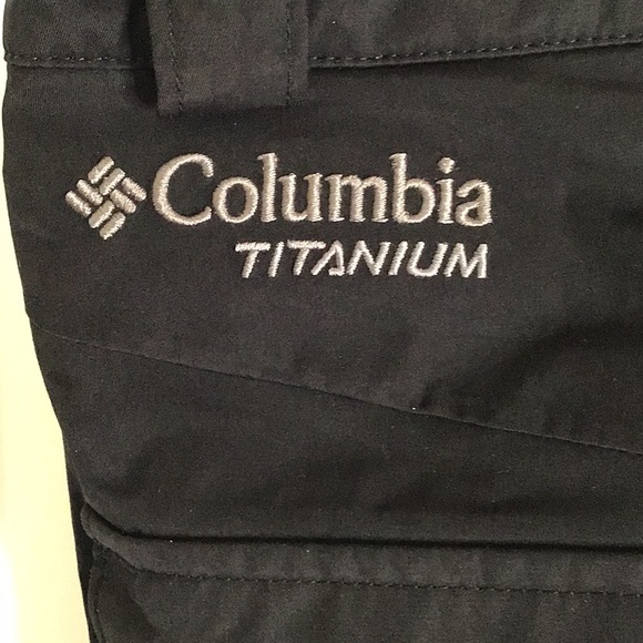 Men’s Columbia snow ski pants black XL omni tech - Picture 6 of 7
